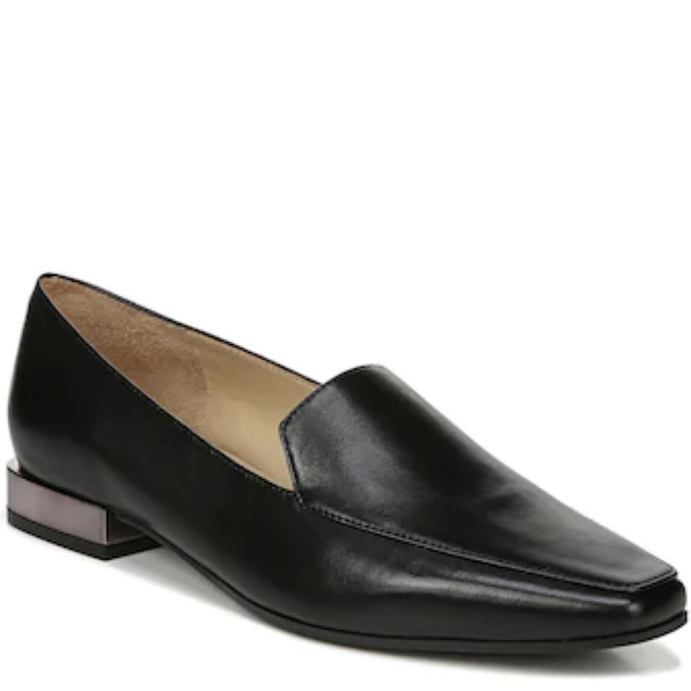 Naturalizer Fable Leather Loafer, Black Size 8